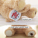 لعبة الدب تيدي المتحركة والمتكلمة للأطفال peek boo brown teddy bear toy  مستلزمات أطفال