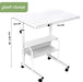 طاولة لابتوب متحركة بعدة ارفف Mobile Laptop Table With Several Shelves -  