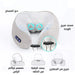 وسادة تدليك ومساج للرقبة والاكتاف تعمل بالشحن Rechargeable Neck And Shoulder Massager Pillow -  