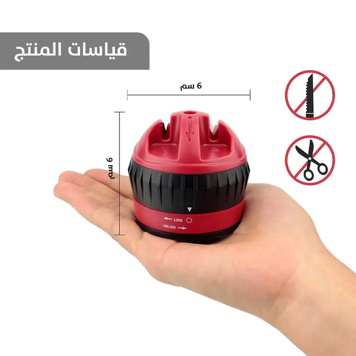 مسن سكاكين محمول يدويManual portable knife sharpener -  