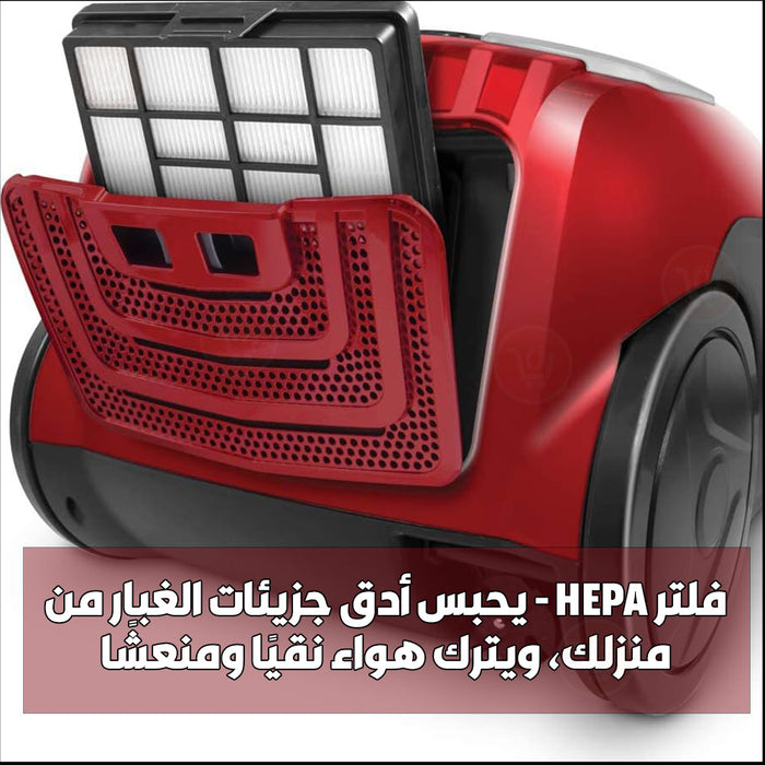 مكنسة كهربائية منزلية مع رؤوس متعددة الإستخدامVacuum Cleaner Inventor  أدوات كهربائية