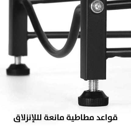 رف  معدني حامل القارورة ( 3 رفوف) Water Storage Rack For 3 Bottles 