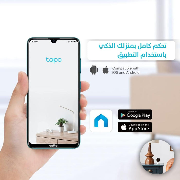 كاميرا مراقبة واي فاي اي بي تبي لنك smart wi-fi tp link camera c100  الكترونيات