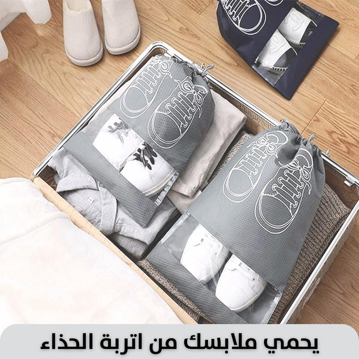 حقائب تخزين الاحذية للسفر حجم صغير Shoe Storage Bags For Travel  أدوات منزلية