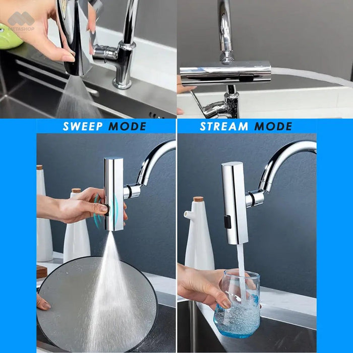 صنبور حنفية مستطيل للمطبخ 3 في1 Multifunctional Waterfall Sink Faucet -  مستلزمات المطبخ