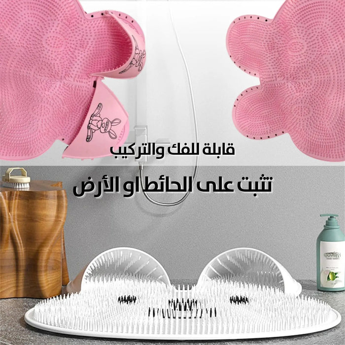 ليفة استحمام للجسم والاقدام بشعيرات سيليكون Body And Foot Bath Lofa With Silicone Bristles -  