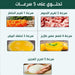 مفرمة اللحوم والخضروات ستانليس ستيل الكهربائية FOOD GOURMENT CUISINE5L3L  أدوات المطبخ