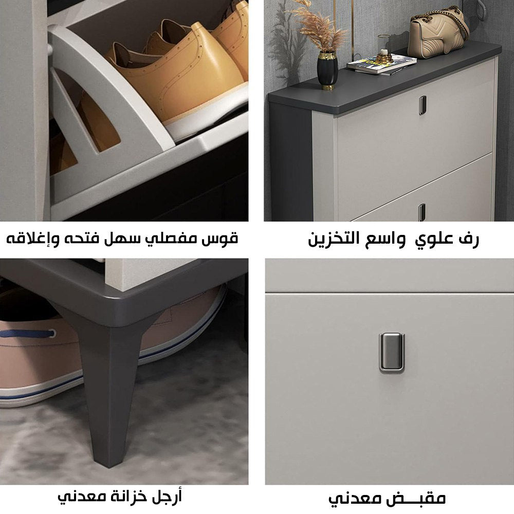 خزانة أحذية ذات سعة كبيرة Shoe Cabinet Large Capacity Porch  أدوات منزلية