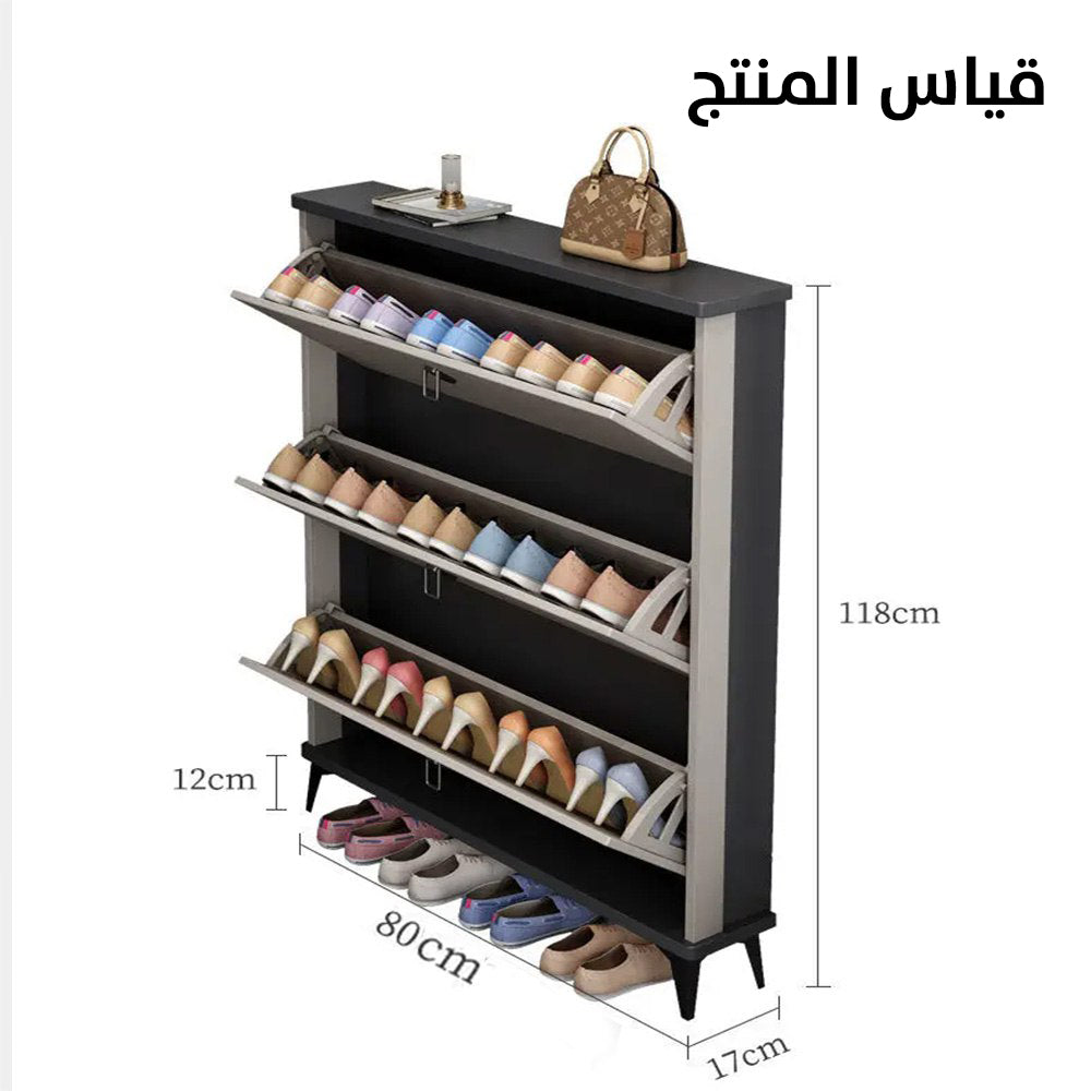 خزانة أحذية ذات سعة كبيرة Shoe Cabinet Large Capacity Porch  أدوات منزلية
