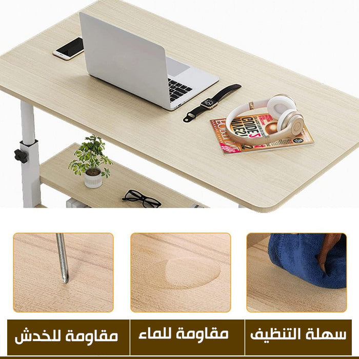 طاولة مكتبية منزلية Laptop Table Movable Bedside Desk Multifunctional  أدوات منزلية