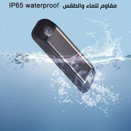 إضاءة (لطاش) خارجي يشحن بالطاقة الشمسيةSolar Warning Light  إضاءة منزلية