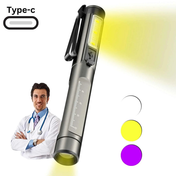 ضوء ليد واضاءة UV شحن بشكل قلم PEN LED and UV Recharging Light -  إضاءة