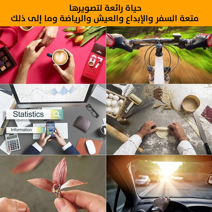 حامل هاتف معلق بالرقبه للتصوير  إكسسوارات هاتف وكمبيوتر