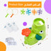 لعبة تجميع المراوح المتطايرةNovelty Launch Cartoon Frog Plastic Flying  مستلزمات أطفال