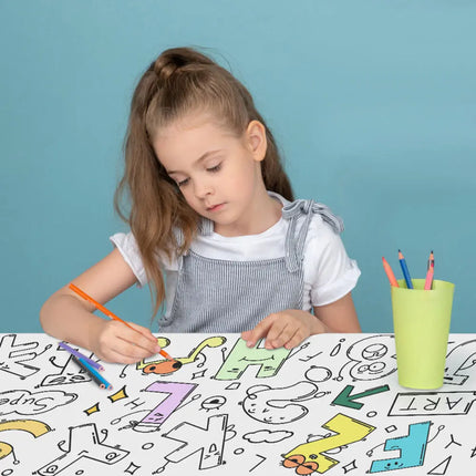 رول تلوين للأطفال طول 3 متر Graffiti Scroll For Children 3M  مستلزمات أطفال