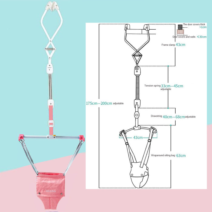 نطاطة أطفال تعلق على الباب infant jumping fittness bracket  مستلزمات أطفال