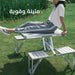 طاولة رحلات مع كراسي قابلة للطي Outdoor Folding Tables And Chairs -  