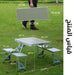 طاولة رحلات مع كراسي قابلة للطي Outdoor Folding Tables And Chairs -  