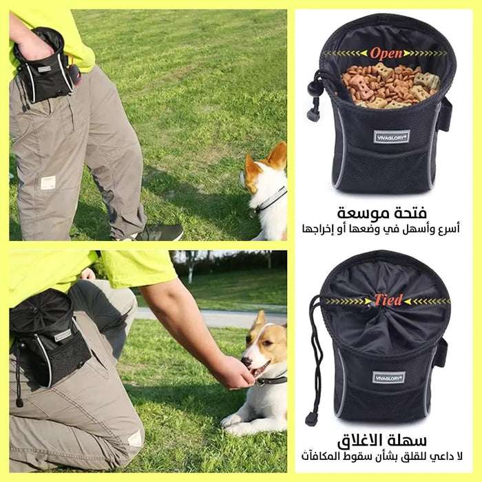 حقيبة رياضية لتدريب الكلاب تثبت على الخصر Dog Treat Bags -  مستلزمات رجالية