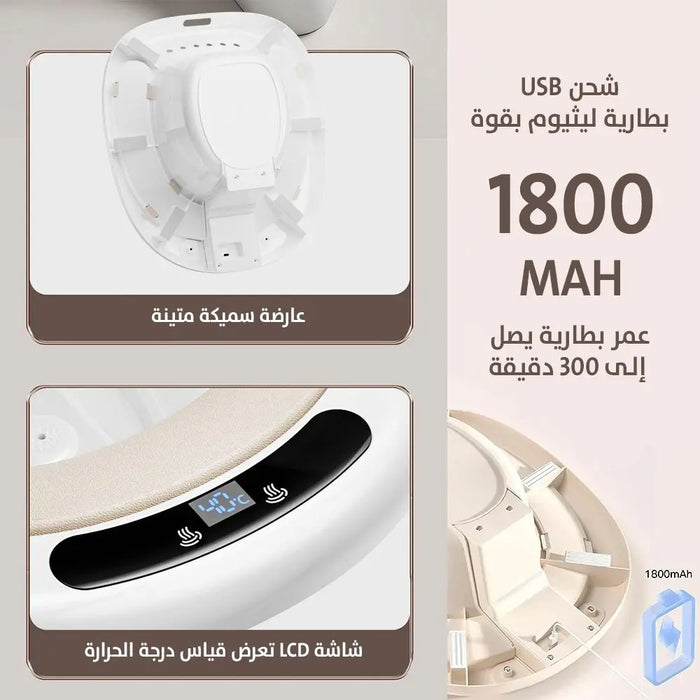 مغطس الكتروني شحن لمقعد التواليت Electric Sitz Bath Tub -  