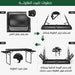 طاولة قابلة للطي للرحلات والتخييم Folding table for trips and camping -  حديقة ورحلات