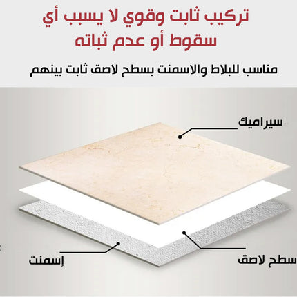 لاصق بلاط الارضيات والاسقف 650ML tile adhesive  عدد صناعية وصيانة