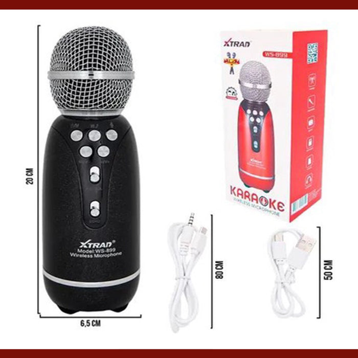 مايكروفون كاريوكي لاسلكي Microphone Karaoke Intelligent  الكترونيات