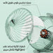 مروحة شخصية بإضاءة ليد تعمل بالشحن Globe Shaped Air Circulation Fan  أدوات منزلية