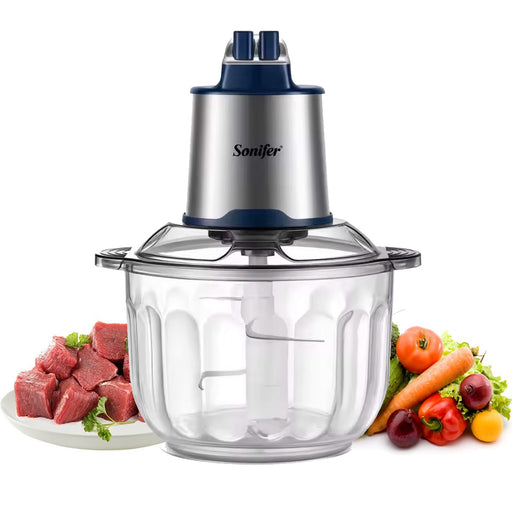 مفرمة خضار ولحوم الكهربائية sonifer Food Chopper 4 L sf-8123  أدوات المطبخ