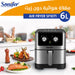 مقلاة هوائية دون زيت 6L SONIFER SF-1017  أدوات المطبخ