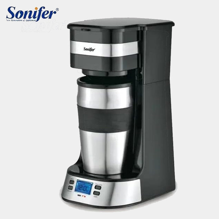 ماكينة صنع القهوة والشاي بلوحة تحكم sonifer Coffe MakerSF-3566  أدوات المطبخ