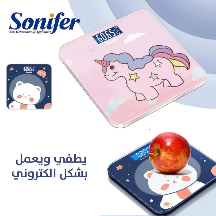 ميزان الكتروني بشاشة ديجيتال Sonifer -  