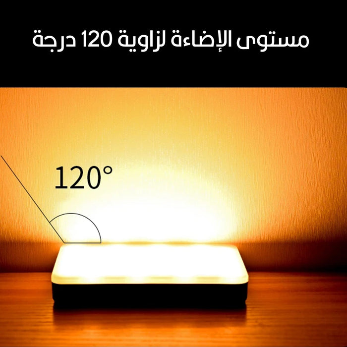 إضاءة تصوير بألوان RGB تثبت على الكاميرا أو الموبايل أو اللابتوب Pocket Full Light  مستلزمات إضاءة