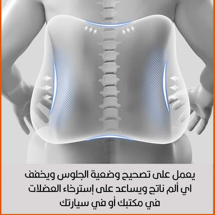 مخدتين لمعالجة الظهر والقدمين الطبية Back And Foot Treatment Pillows  أدوات صحية