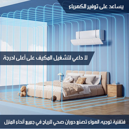 حاجز تغيير اتجاه الرياح للمكيف  حاجز تغيير اتجاه الرياح للمكيف