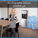 ستاند قوارير المياه عدد 6 Gallon Water Cooler for 6 Bottles -  