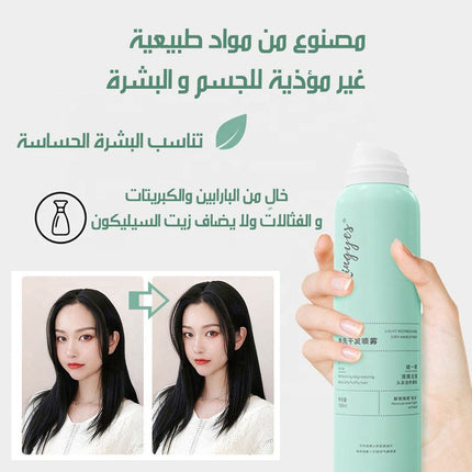 بخاخ يزيل تزييت و الشعر و يزيد كثافته 