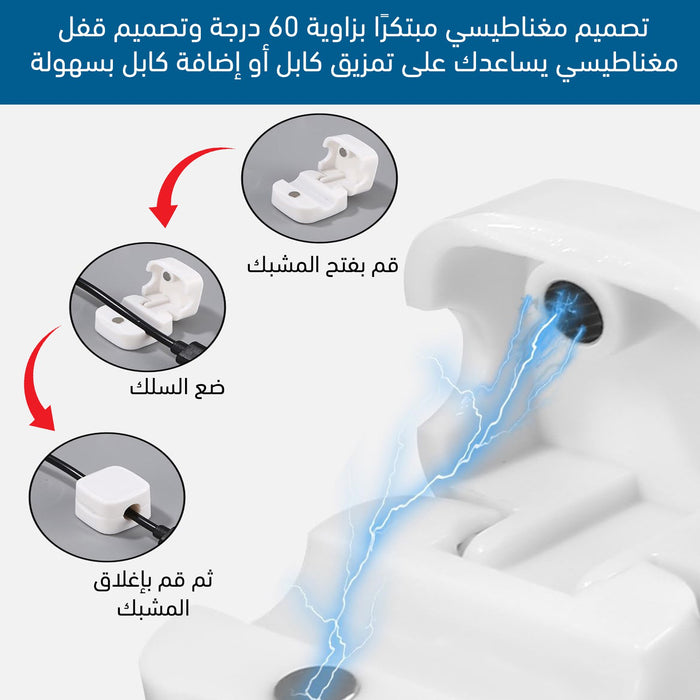 مشابك الأسلاك المغناطيسية  مشابك الأسلاك المغناطيسية