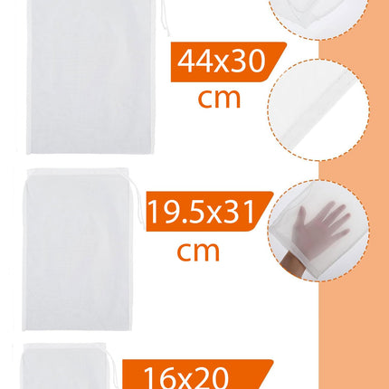 كيس تصفية الطعام قابل لإعادة الاستخدام بعدة أحجامfood Filter Bag  كيس تصفية الطعام