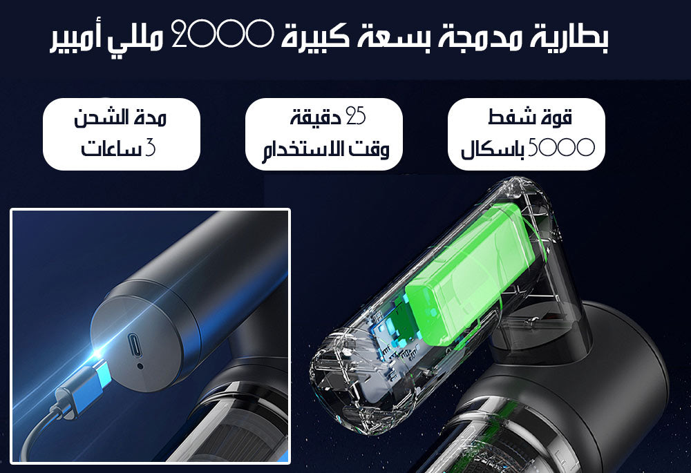5x1 جهاز تنظيف (سحب و بلور للجاف والرطب ) MULTI-PURPOSE CLEANING DEVICE AA107