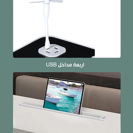 حامل لابتوب وايباد قابل للميلان للطي Foldable Laptop Stand