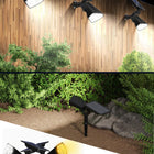 قطعتان من كشاف شمسي خارجي قابل للتعليق او الغرز JACKYLED SOLAR SPOTLIGHT With 4 Lighting Modes