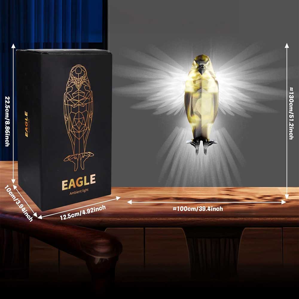 مصباح حائط ثلاثي الأبعاد على شكل نسر EAGLE Ambient Light