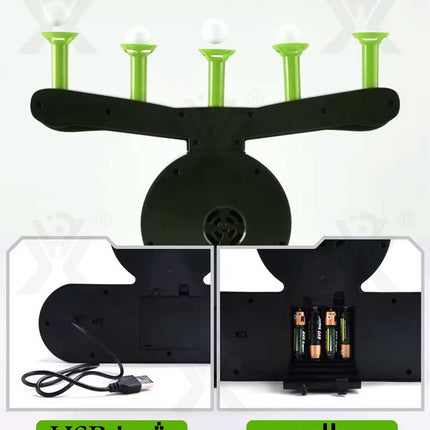 لعبة تصويب كرات طافية كهربائية آمنة للأطفال Electric Floating Ball Shooting Toy For Kids