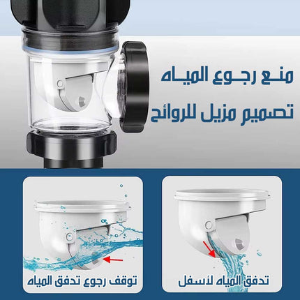 أنبوب صرف قابل للتمدد Expandable Drain Pipe