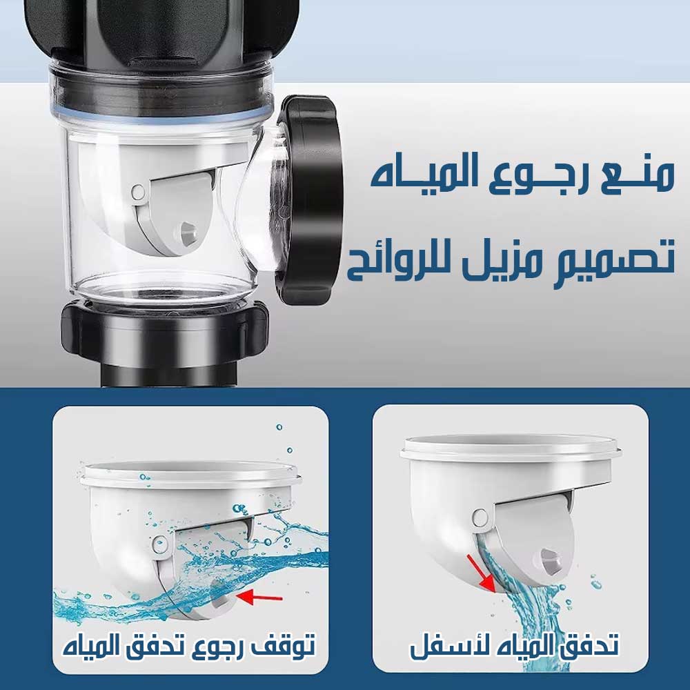 أنبوب صرف قابل للتمدد Expandable Drain Pipe