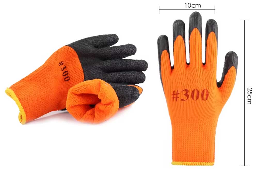 قفازات عمل مطاطية مقاومة للماء Waterproof Rubber Work Gloves
