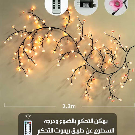 مصباح جداري على شكل شجرة زهور FLOWER LIGHT