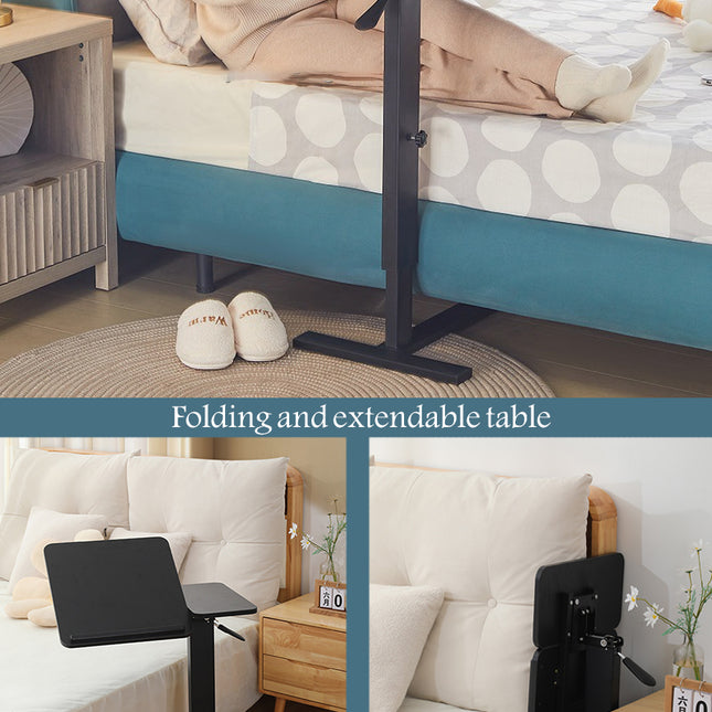 طاولة جانبية قابلة للطي و التطويل بعجلات Folding And Extendable Table