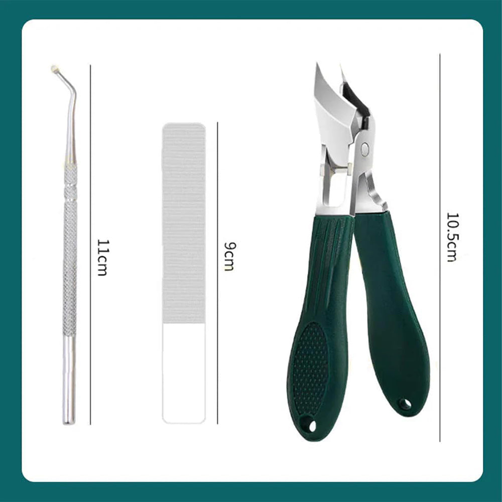 مجموعة من 3 قطع لتقليم الاظافر Set Of 3 Nail Clippers